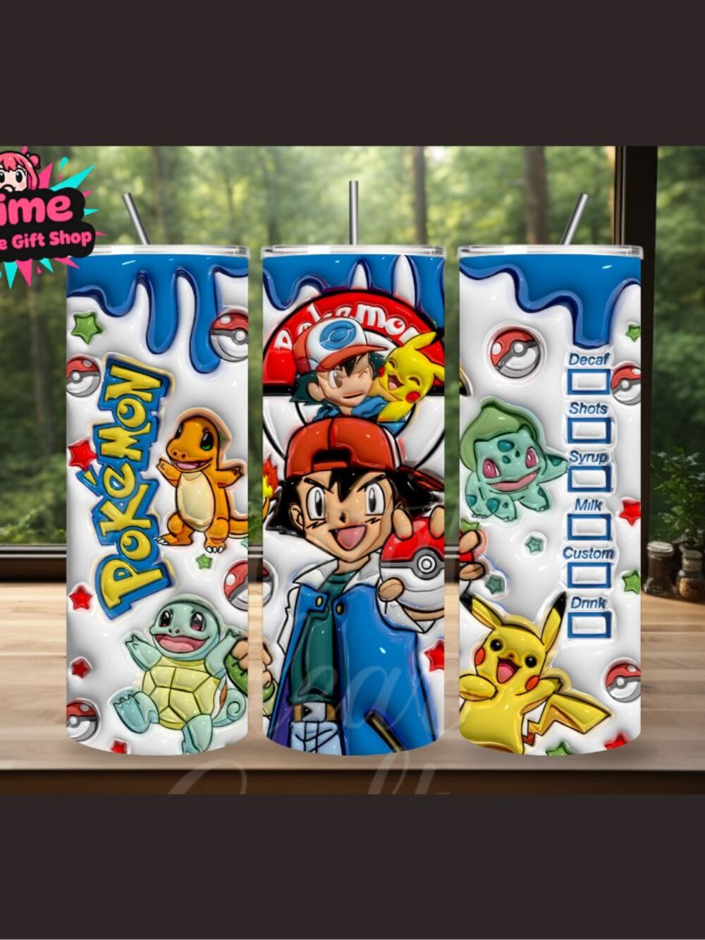 Pokemon 20oz Stainless Steel Tumbler